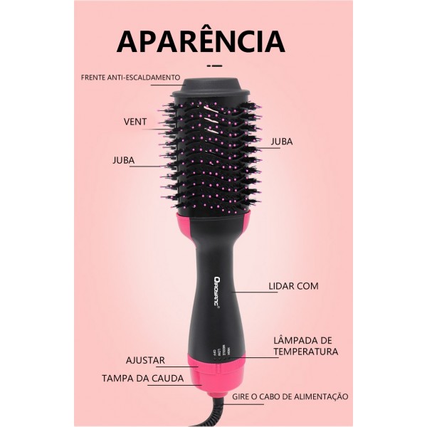 Escova Secador 3 in 1 - QA-T03