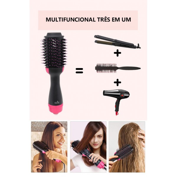 Escova Secador 3 in 1 - QA-T03