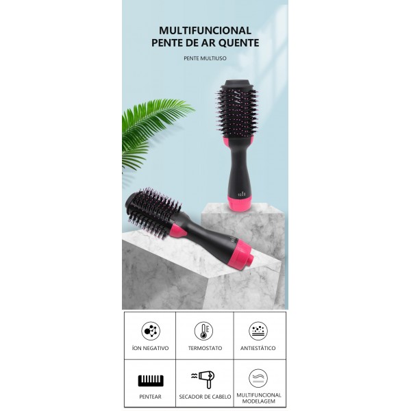 Escova Secador 3 in 1 - QA-T03