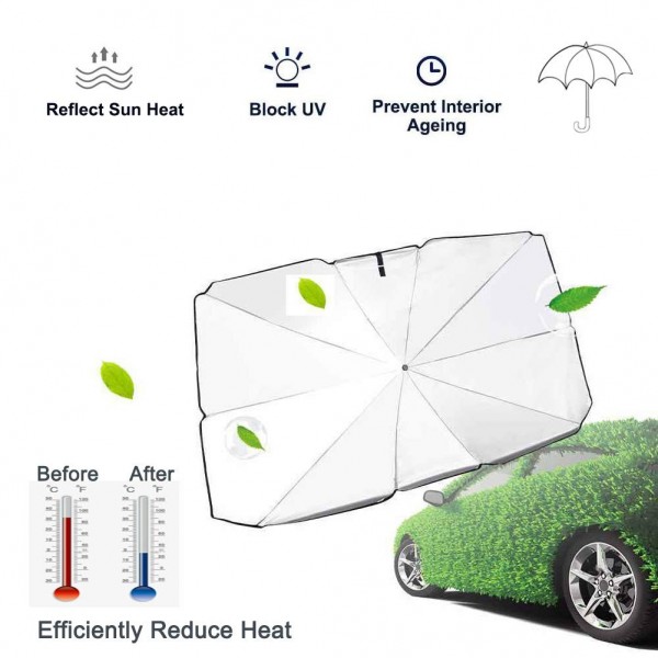 Guarda Sol Dobrável Para Carro