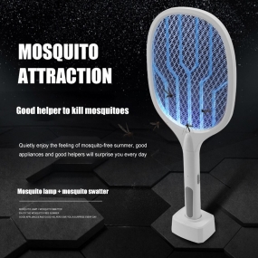 Raquete Elétrica Mata-Insetos