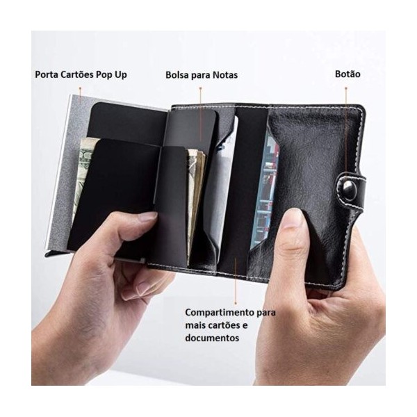 Porta-Cartões Compacto - 00355