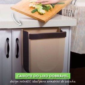 Caixote do Lixo Dobrável