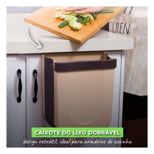 Caixote do Lixo Dobrável