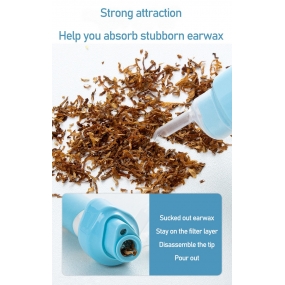 Limpa Ouvidos com LED e Sucção QA-ES2 2