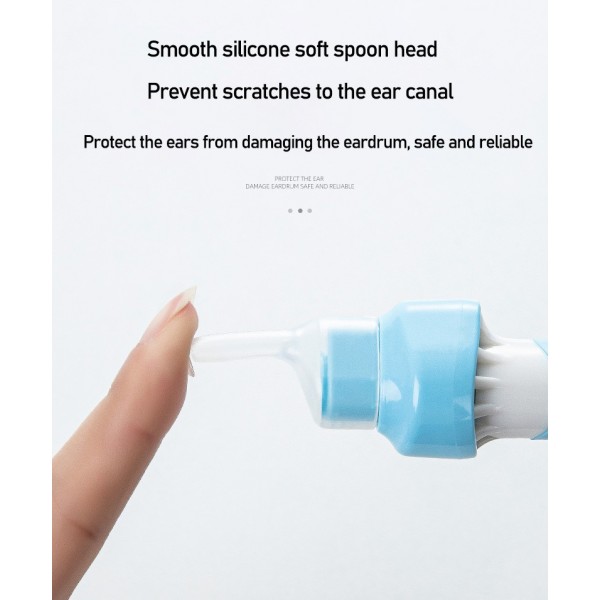 Limpa Ouvidos com LED e Sucção QA-ES2