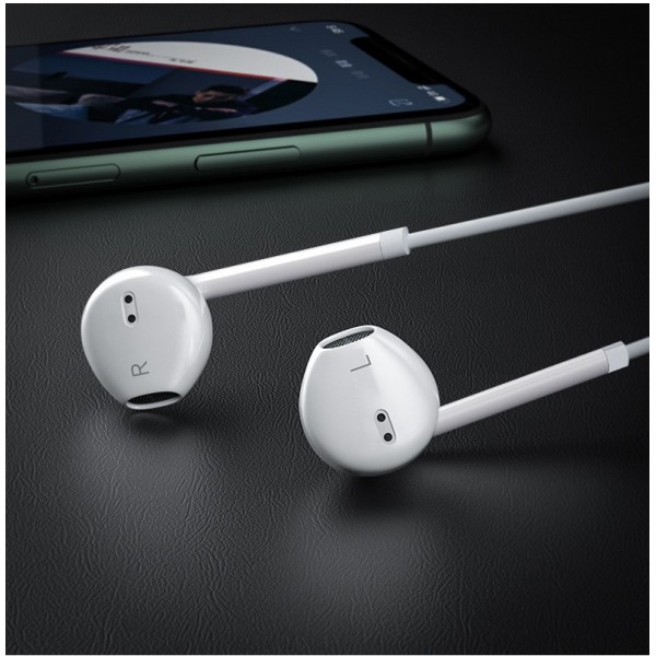 Auriculares Estéreo QA-C50 com Conexão iOS