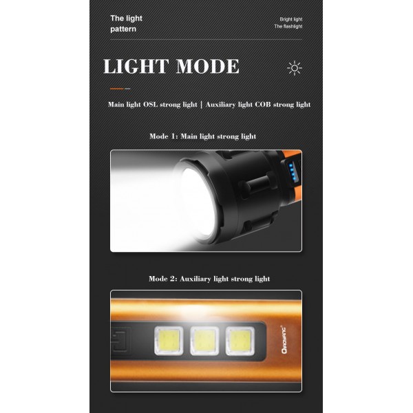 Lanterna LED USB Recarregável QA-L772