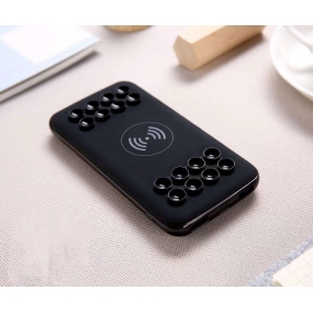 Power Bank Sem Fios com Ventosas 10000mAh