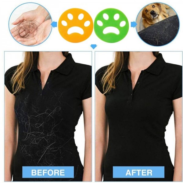 Removedor de Pelos de Animais de Estimação em Formato de Pata