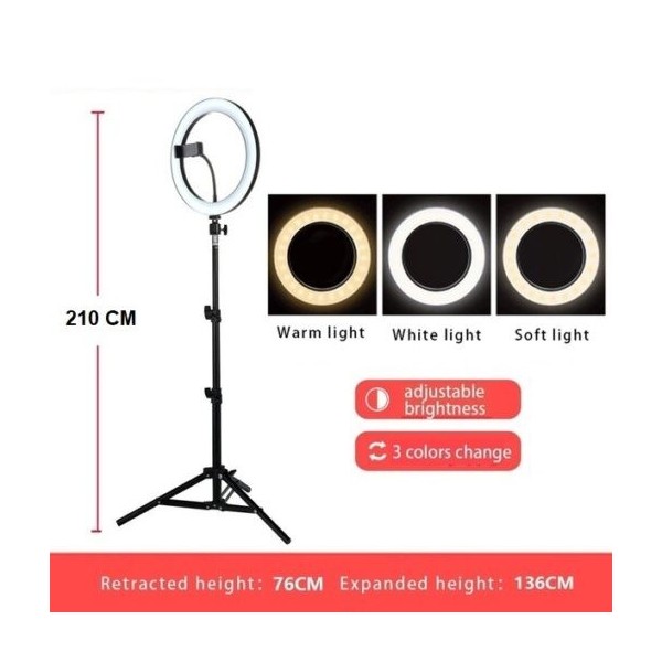Ring Light 26cm c/ Tripé