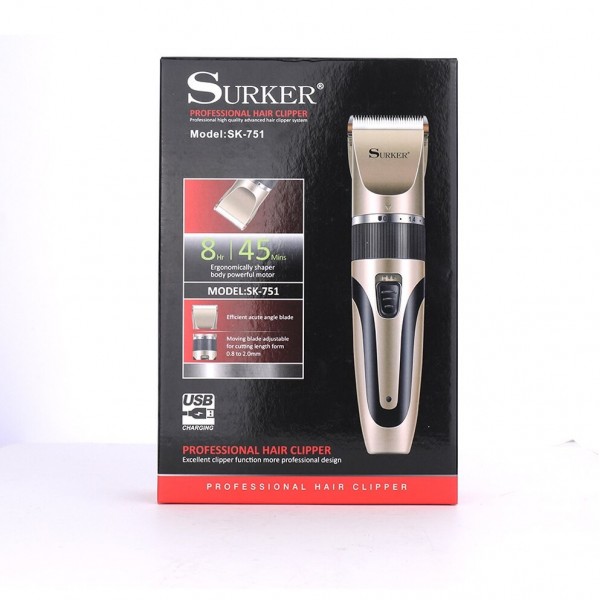 Máquina de Cortar Cabelo Surker
