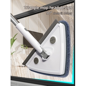 Esfregona de Limpeza Telescópico Triangular c/ Raspador 2