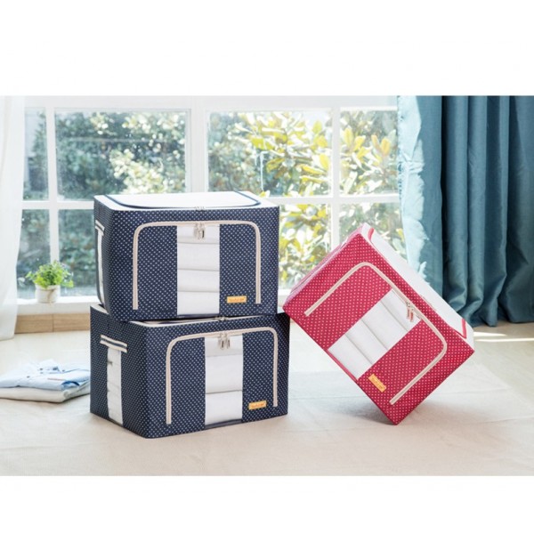 Caixa Organizadora Dobrável com Janela...