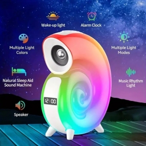 Coluna RGB Bluetooth c/ Iluminação 2