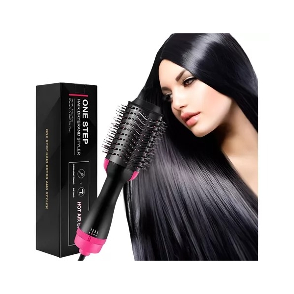 Escova Secadora e Modeladora 3 em 1