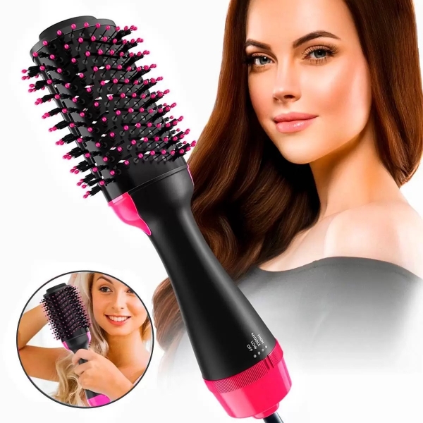 Escova Secadora e Modeladora 3 em 1