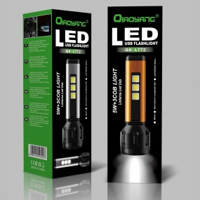 Lanterna LED USB Recarregável QA-L772