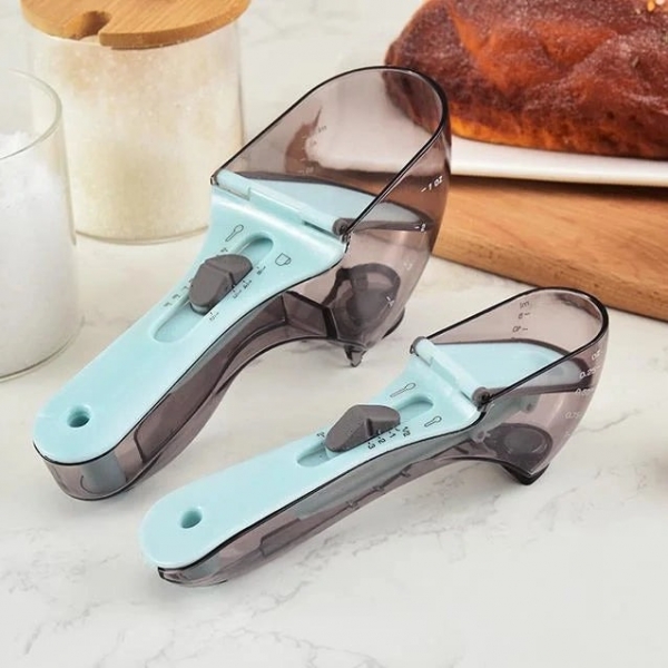 Colheres de Medição Ajustáveis - 2PCS