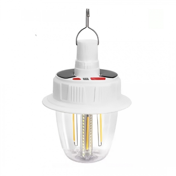Candeeiro Solar LED Portátil com Gancho