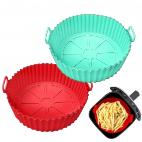 Forma de Silicone para Airfryer - Redonda 18cm