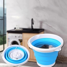 Mini Máquina de Lavar Roupa Dobrável
