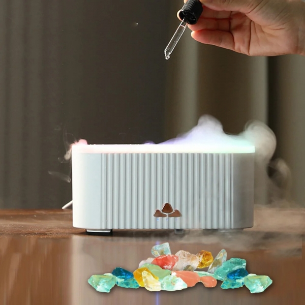 Difusor Decorativo com Luzes LED Nuvem