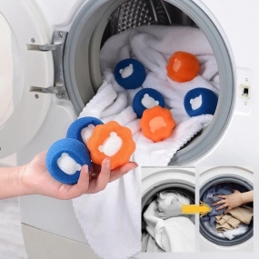Bolas Removedoras de Pelos para Máquina de Lavar 2