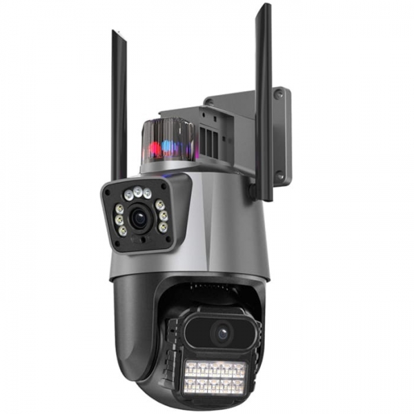 Câmara de Vigilância JORTAN JT-9687 com Alarme e Monitorização Wi-Fi